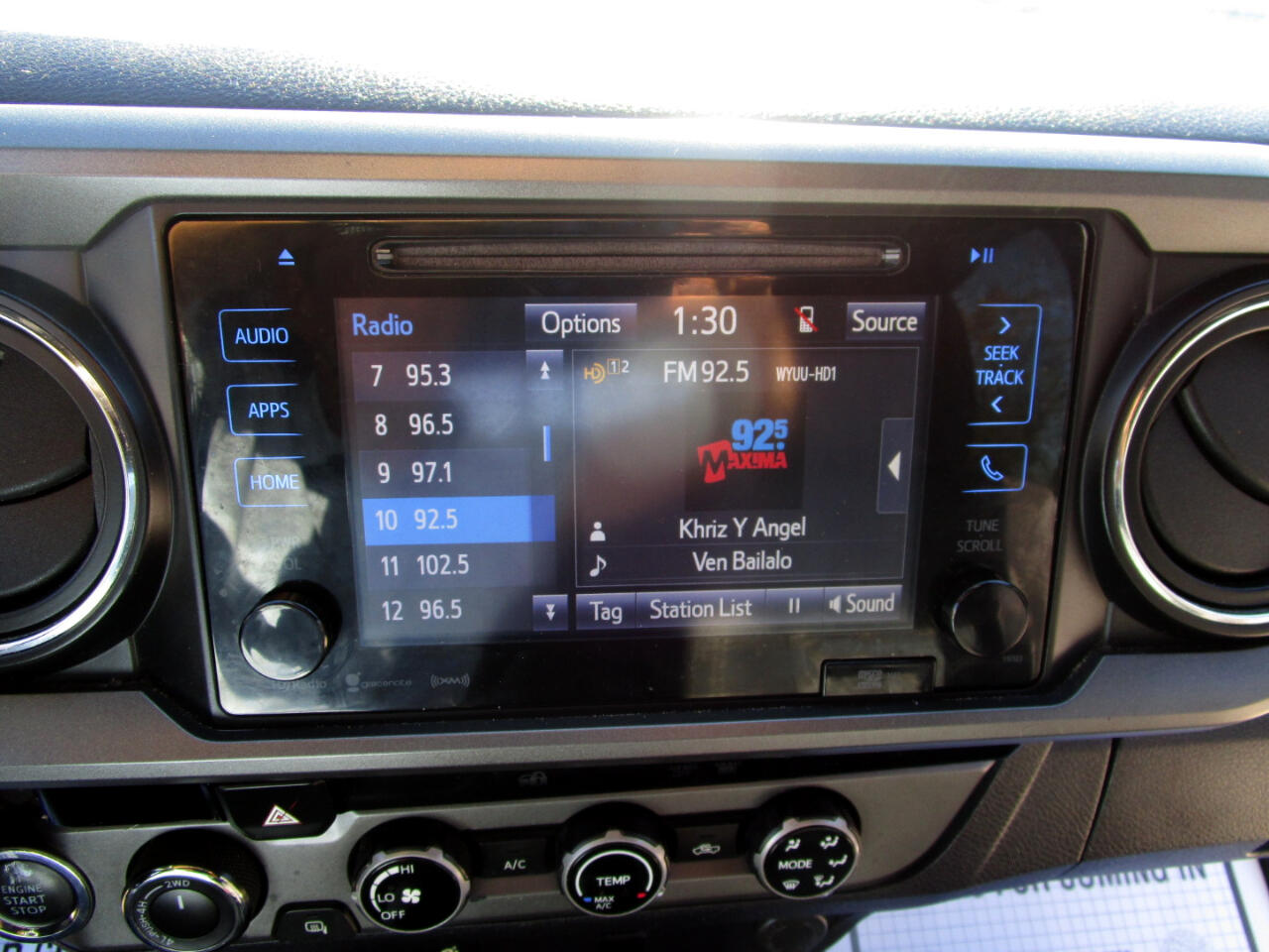 Toyota Tacoma SR5 Double Cab Long Bed V6 6AT 4WD 2017