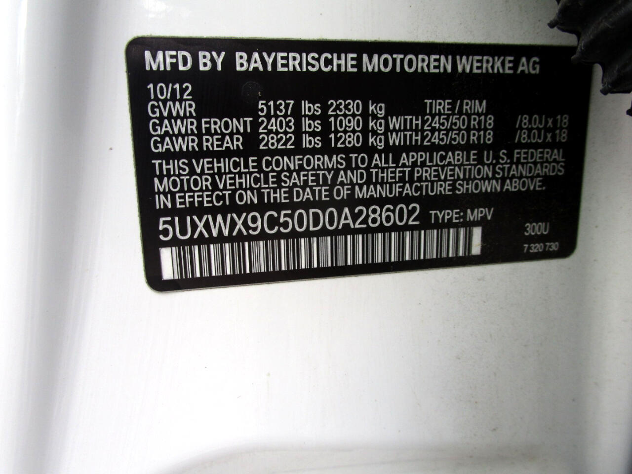 BMW X3 xDrive28i 2013