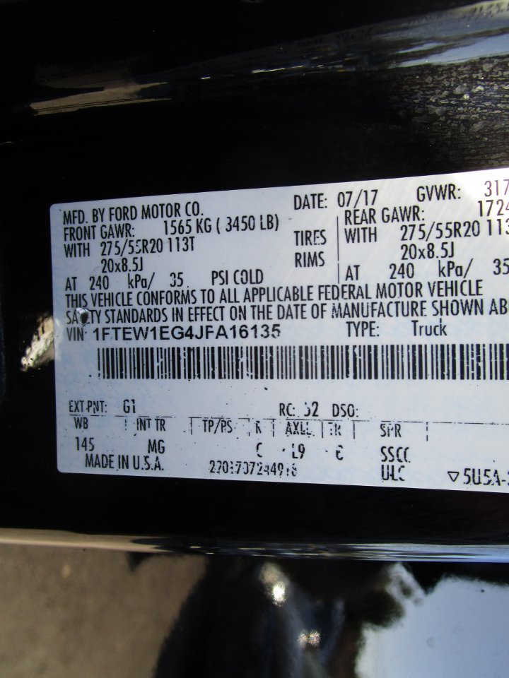 Ford F-150 XLT SuperCrew 5.5-ft. Bed 4WD 2018