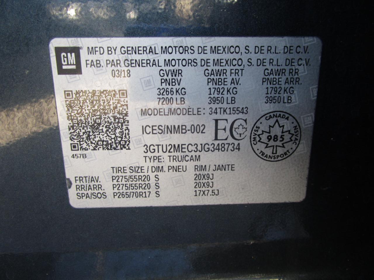 GMC Sierra 1500 SLE Crew Cab Short Box 4WD 2018