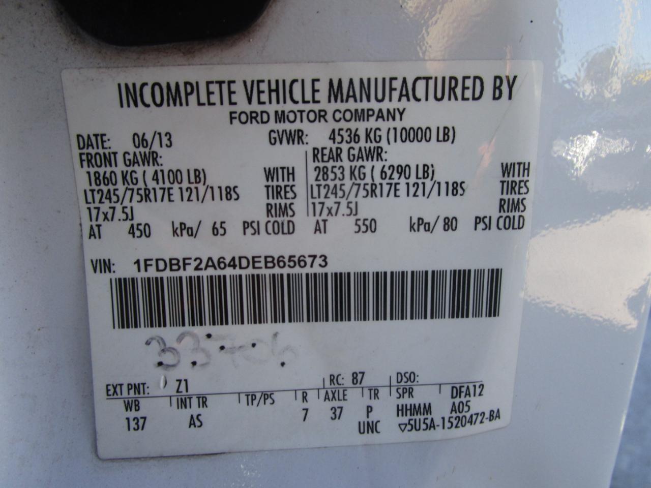 Ford F-250 SD XL 2WD 2013