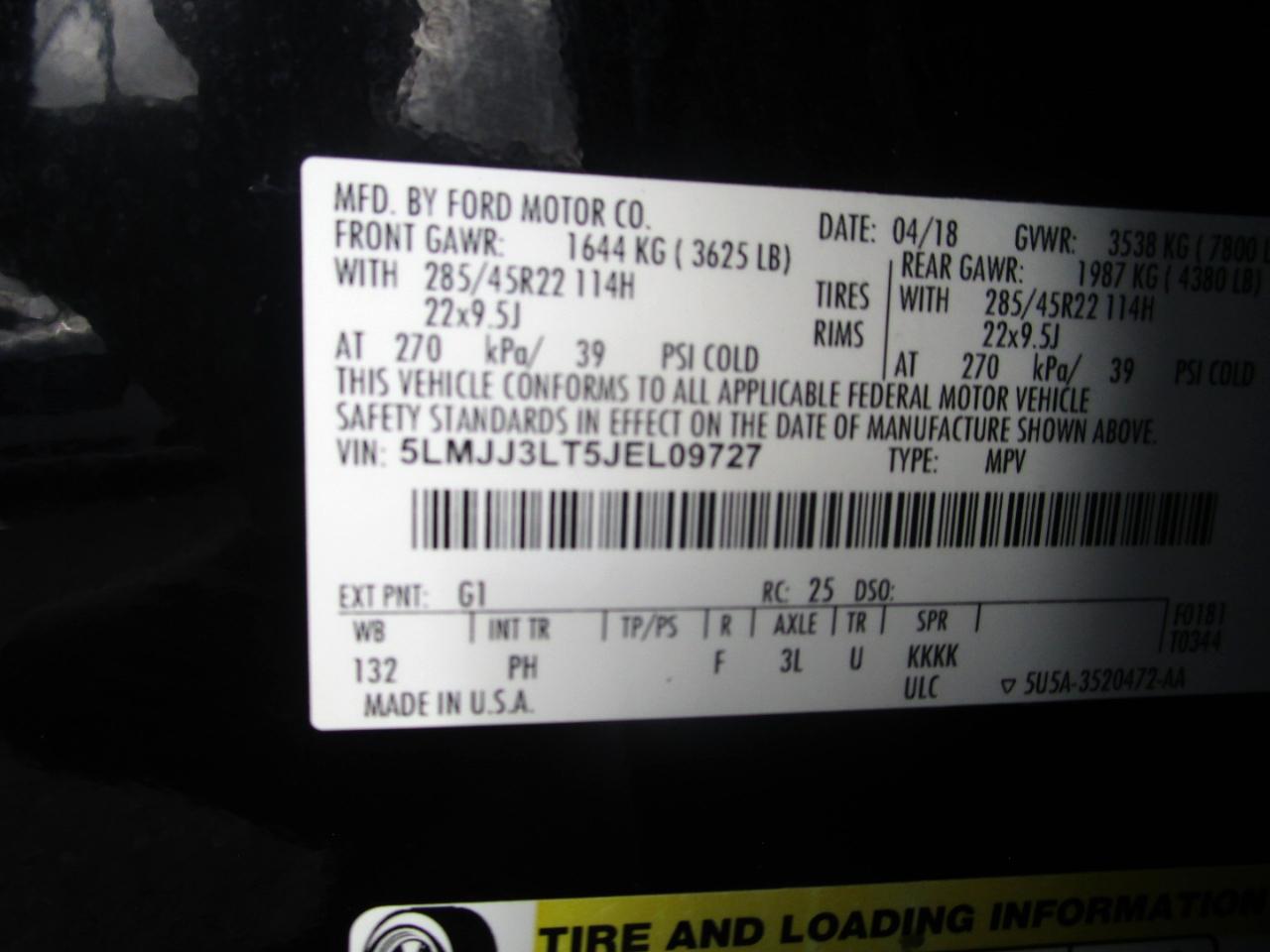 Lincoln Navigator L Reserve 4WD 2018