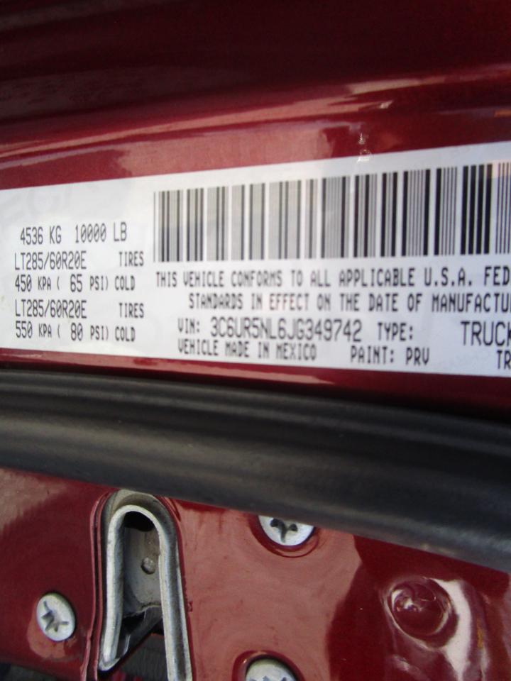 RAM 2500 Laramie Mega Cab 4WD 2018