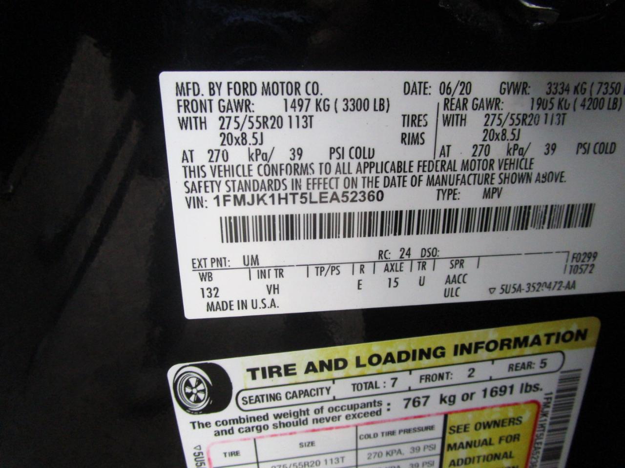 Ford Expedition MAX XLT 2020