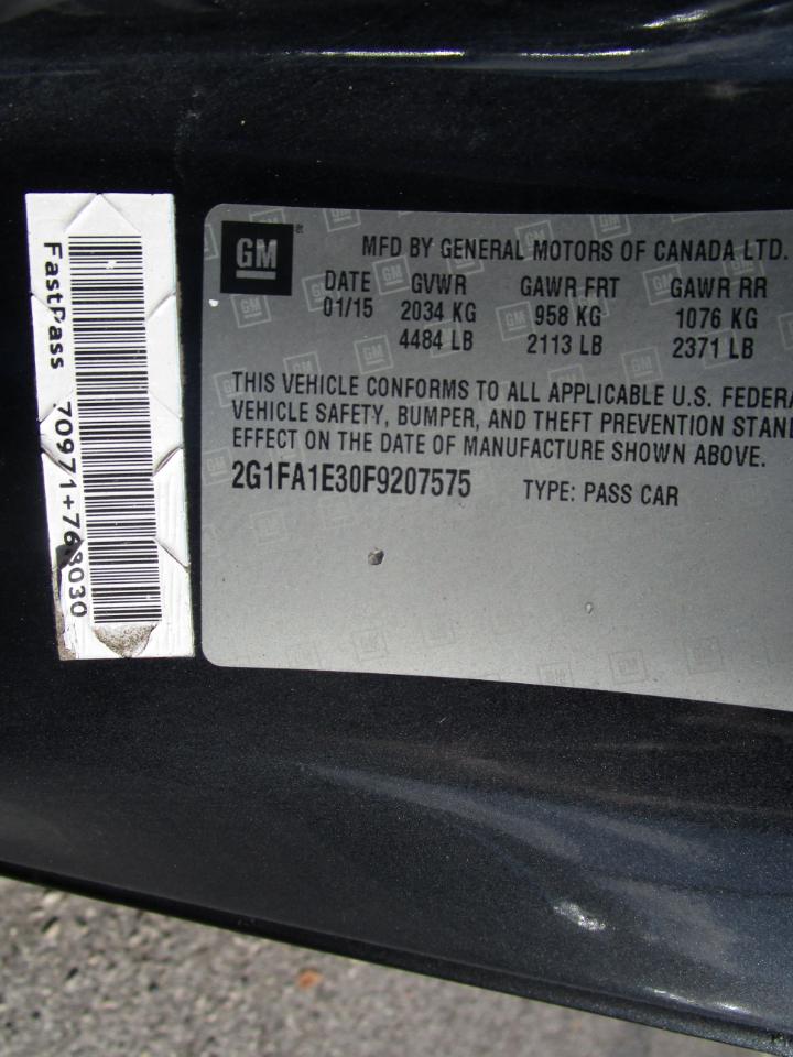 Chevrolet Camaro 1LS Coupe 2015