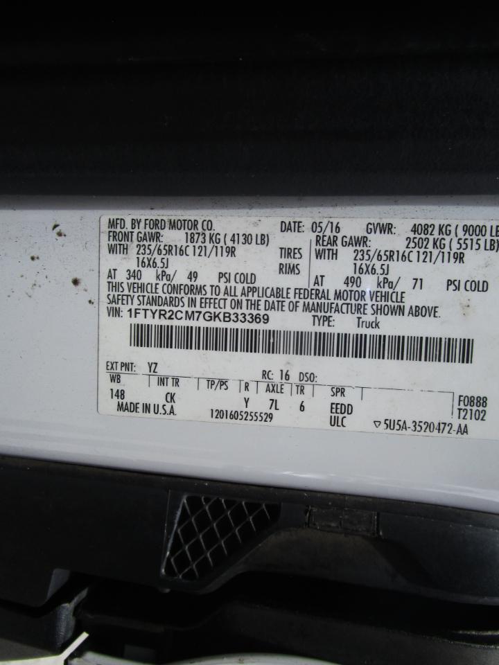 Ford Transit 250 Van Med. Roof w/Sliding Pass. 148-in. WB 2016