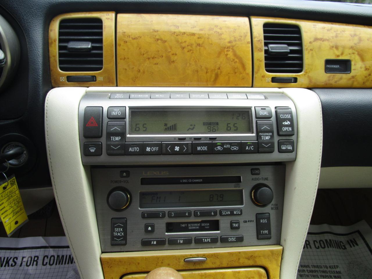 Lexus SC 430 Convertible 2003