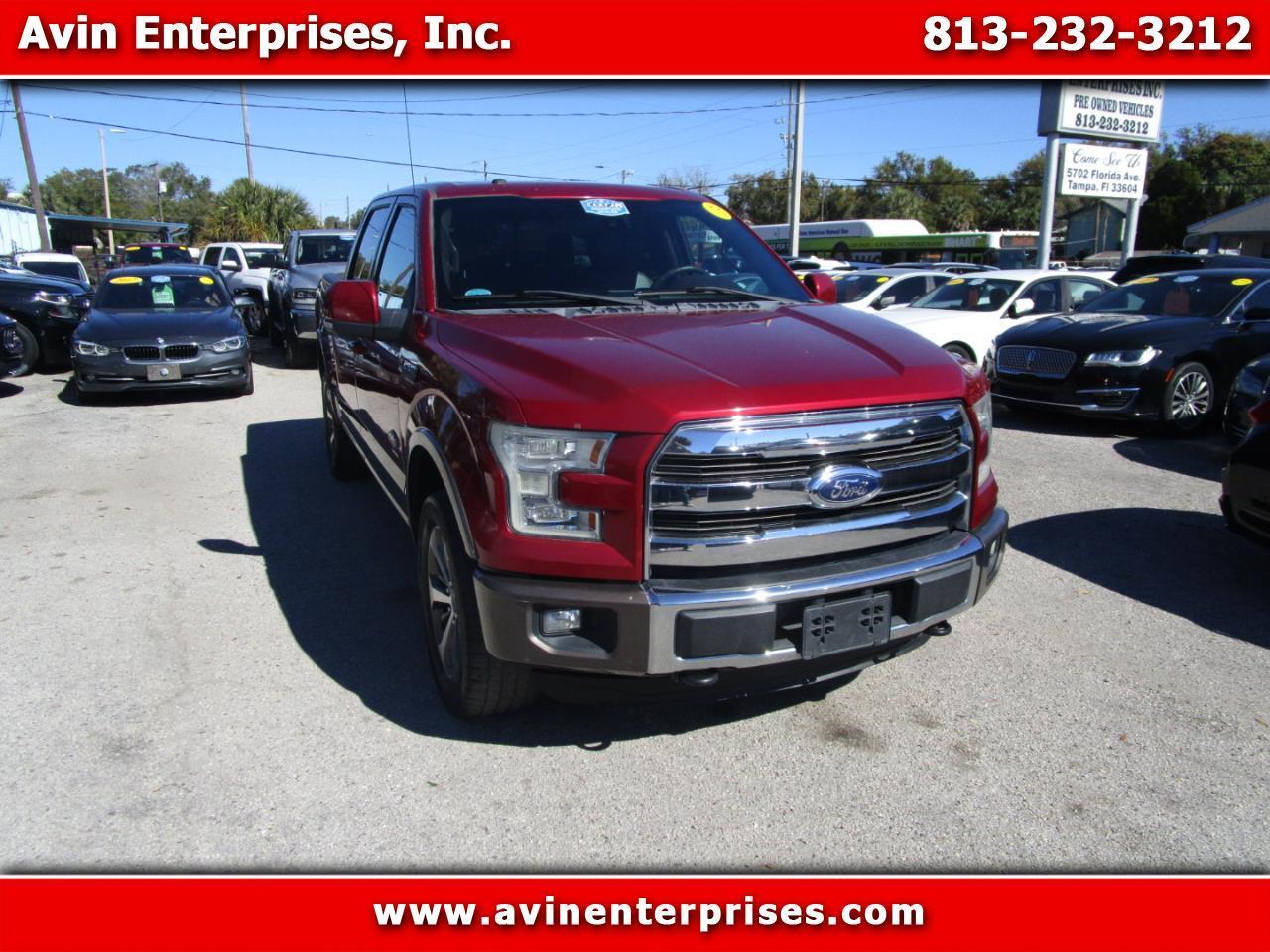 2016 Ford F-150 Lariat SuperCrew 5.5-ft. Bed 4WD