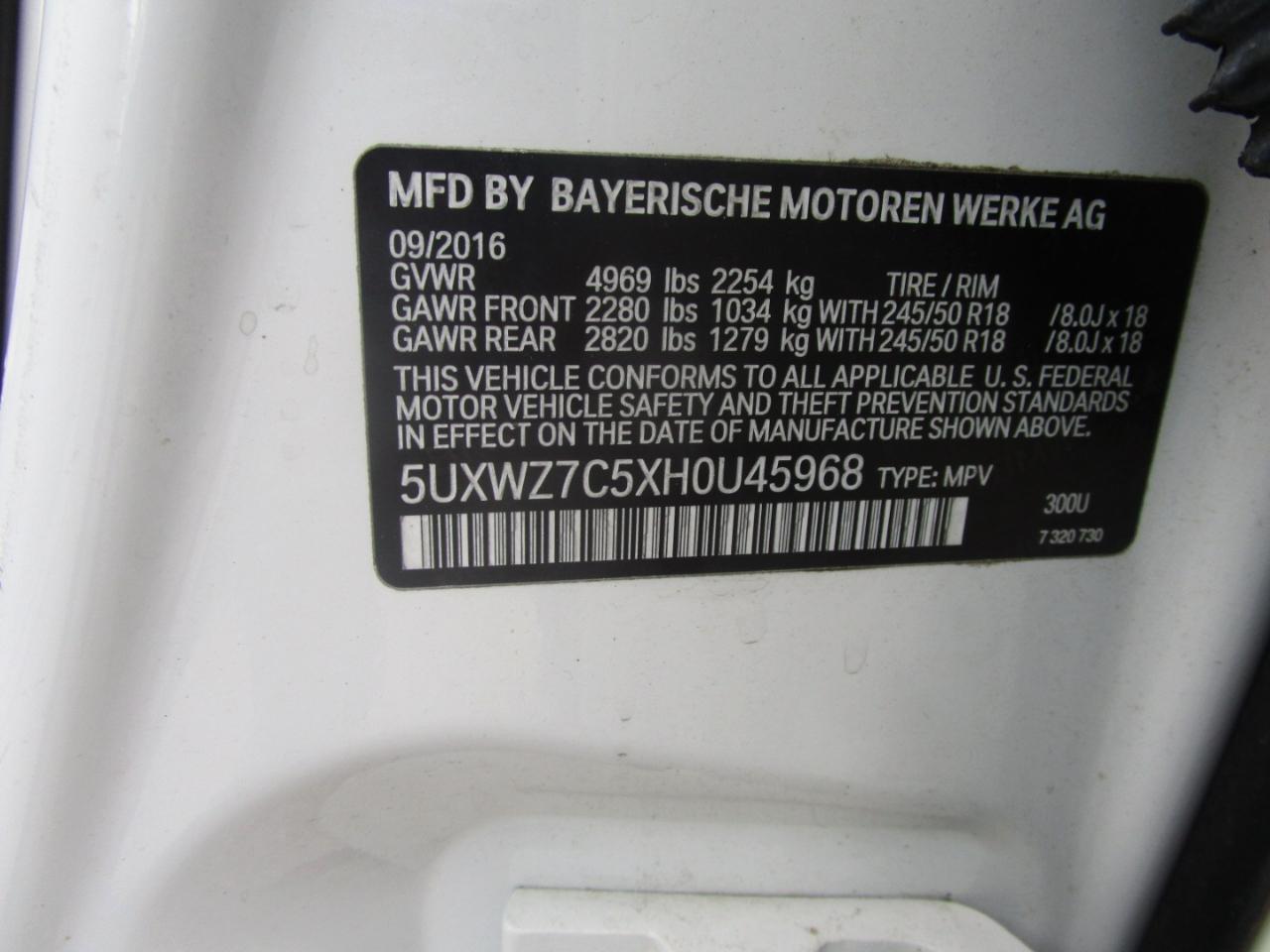 BMW X3 sDrive28i 2017