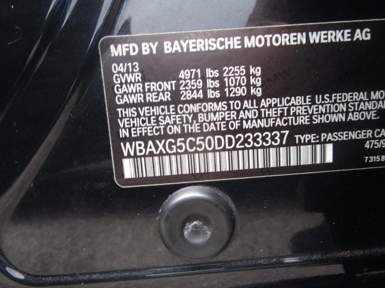 BMW 5-Series 528i 2013
