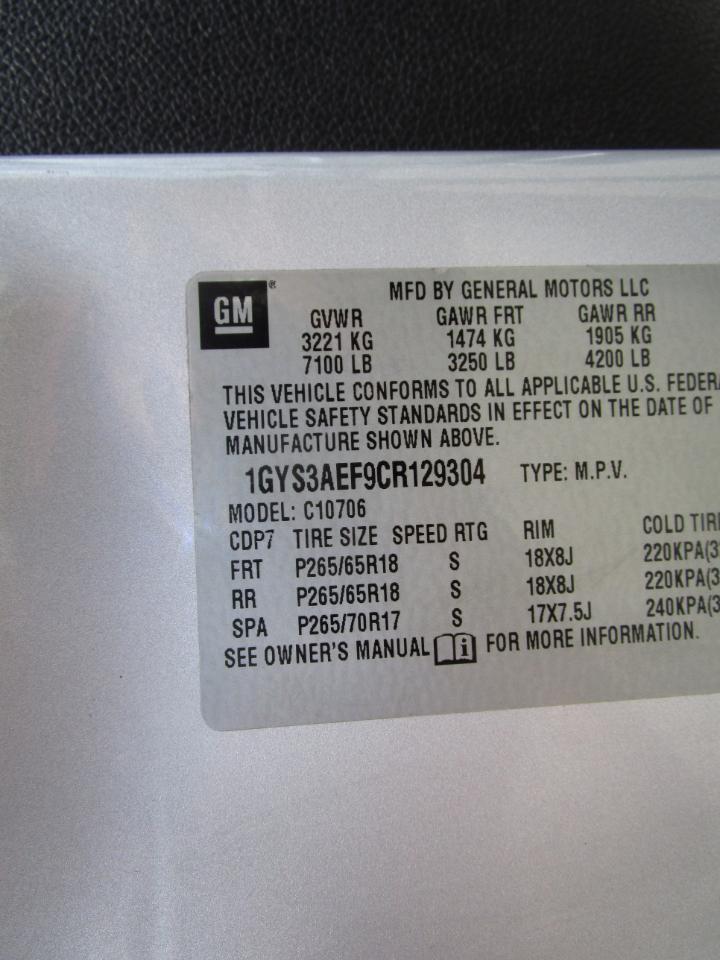 Cadillac Escalade 2WD 2012