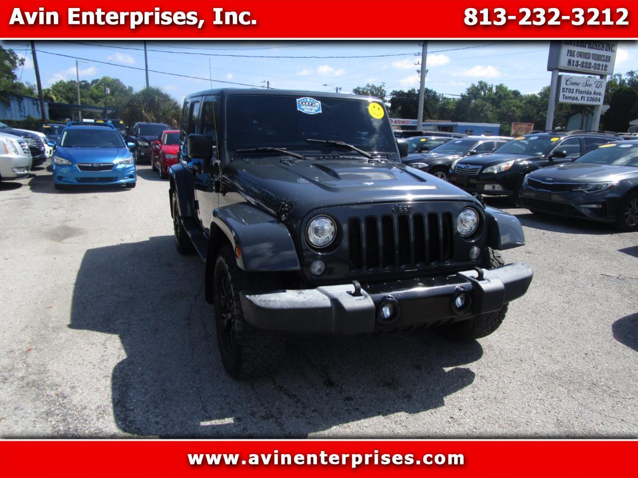 2017 Jeep Wrangler Unlimited Sahara 4WD