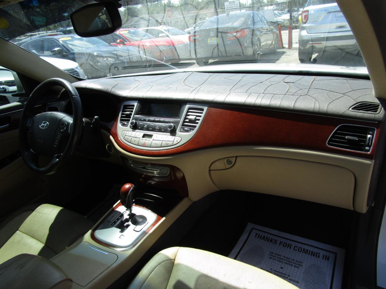 Hyundai Genesis 3.8L 2012
