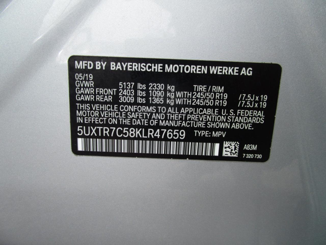 BMW X3 sDrive30i 2019
