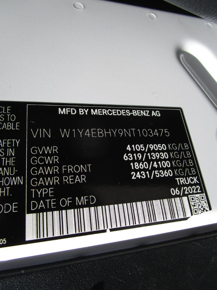 Mercedes-Benz Sprinter 2500 144-in. WB 2022