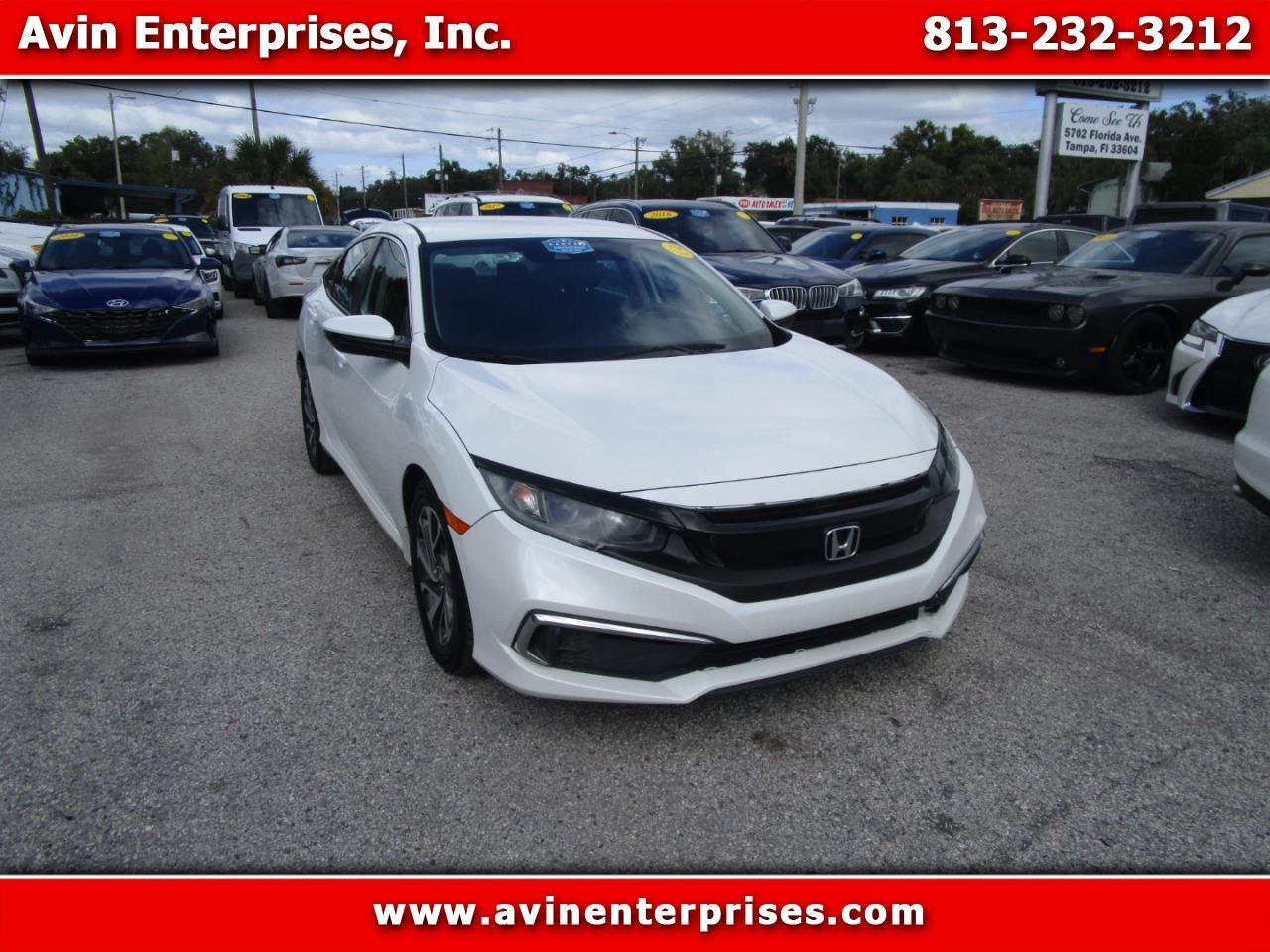 Honda Civic LX Honda Sensing Sedan CVT 2019