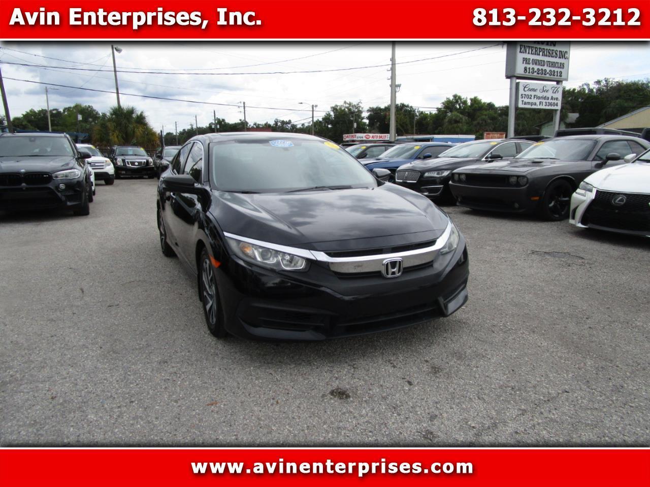 Honda Civic EX Sedan CVT 2018