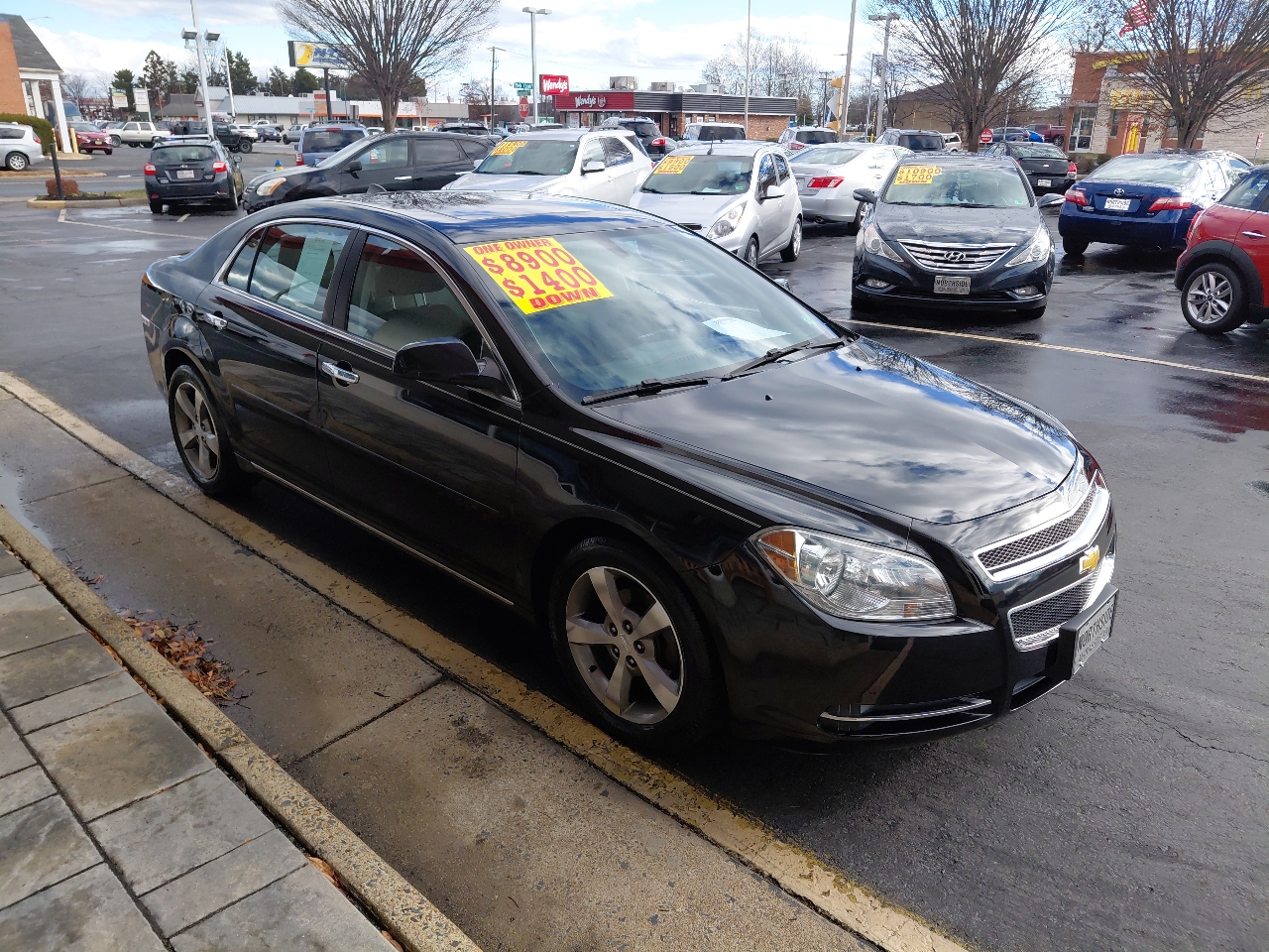 Chevrolet Malibu 4dr Sdn LT w/1LT 2012