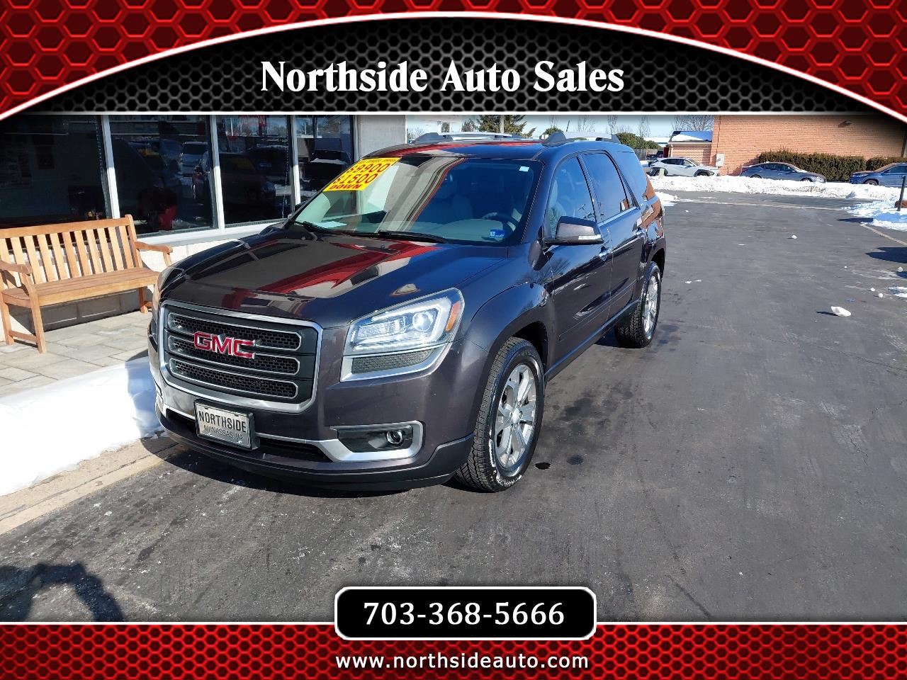 2015 GMC Acadia AWD 4dr SLT w/SLT-1