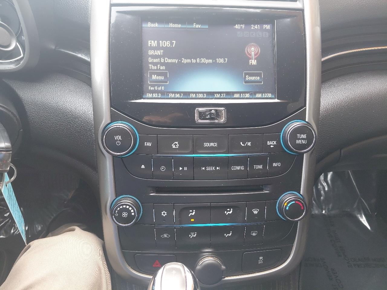 Chevrolet Malibu 4dr Sdn LT w/1LT 2014