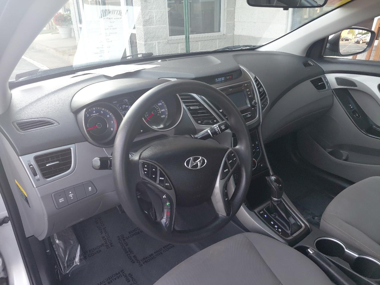 Hyundai Elantra 4dr Sdn Auto SE (Ulsan Plant) 2014
