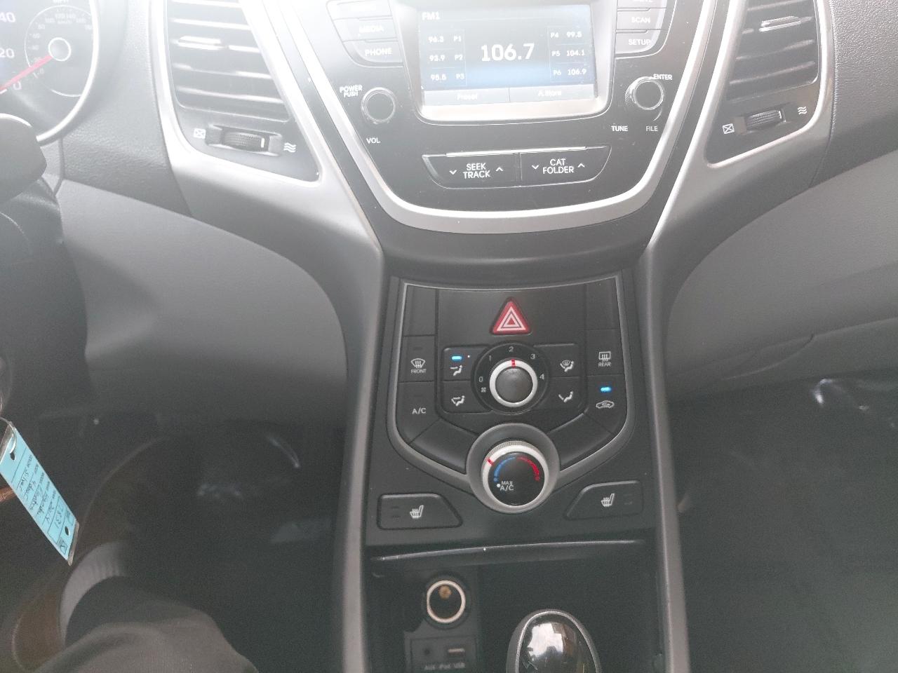 Hyundai Elantra 4dr Sdn Auto SE (Ulsan Plant) 2014