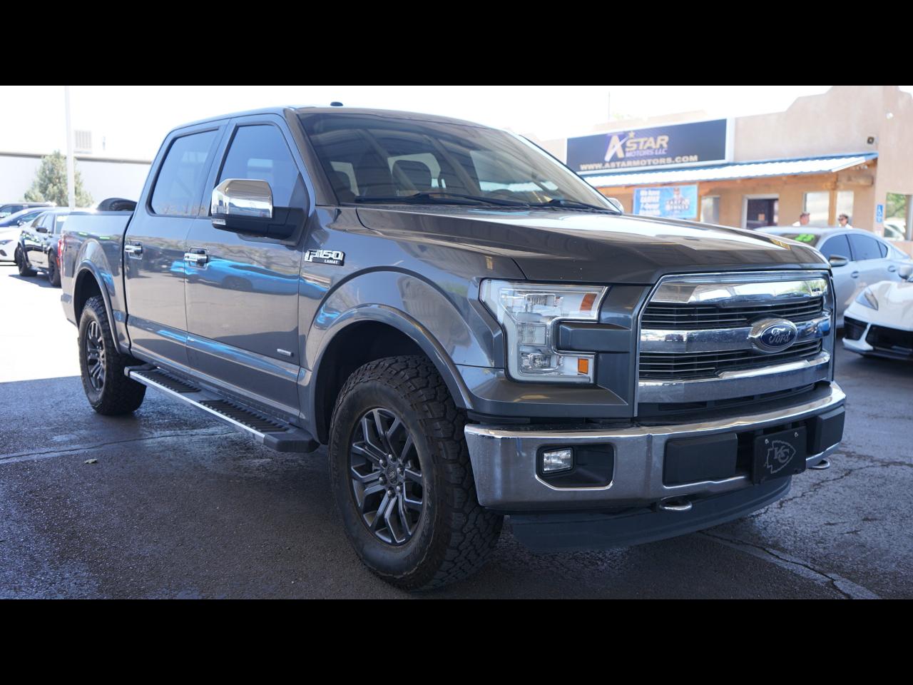 Ford F-150 SuperCrew 139" Lariat 4WD 2015