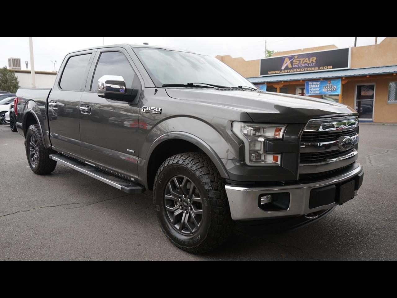 2015 Ford F-150 SuperCrew 139" Lariat 4WD