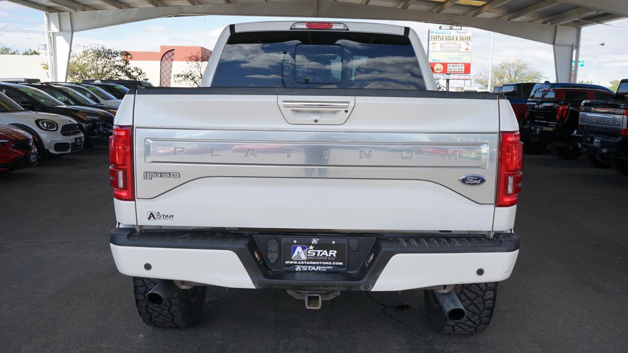 Ford F-150 4WD SuperCrew 145" Platinum 2015