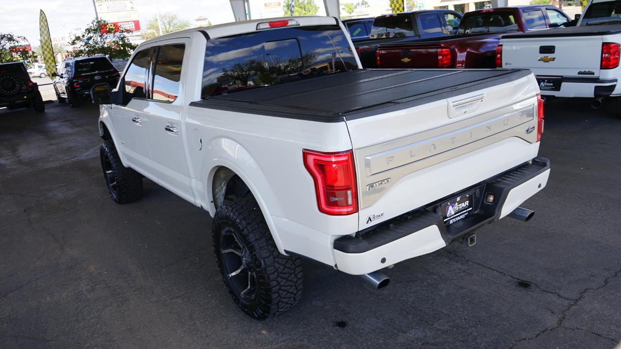 Ford F-150 4WD SuperCrew 145" Platinum 2015