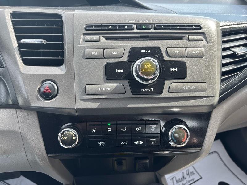 Honda Civic EX Coupe 5-Speed AT 2012