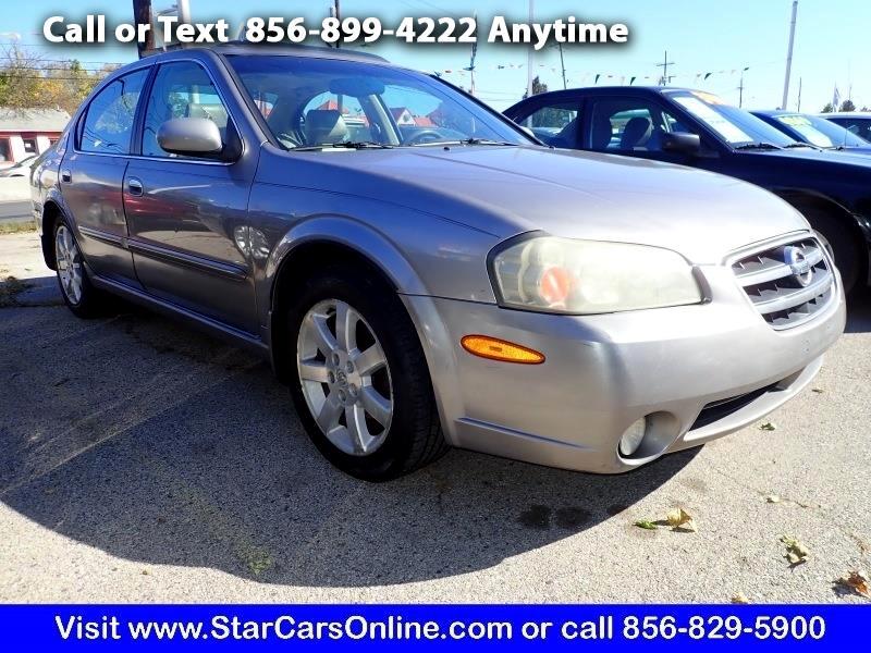 Used 2002 Nissan Maxima 4dr Sdn GLE Auto for Sale in Palmyra NJ 08065 Star Cars