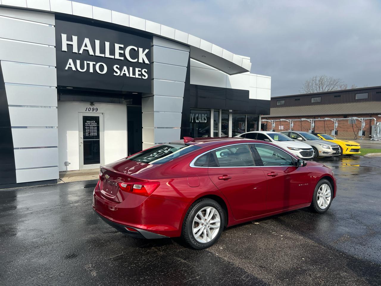 Chevrolet Malibu 4dr Sdn LT w/1LT 2017