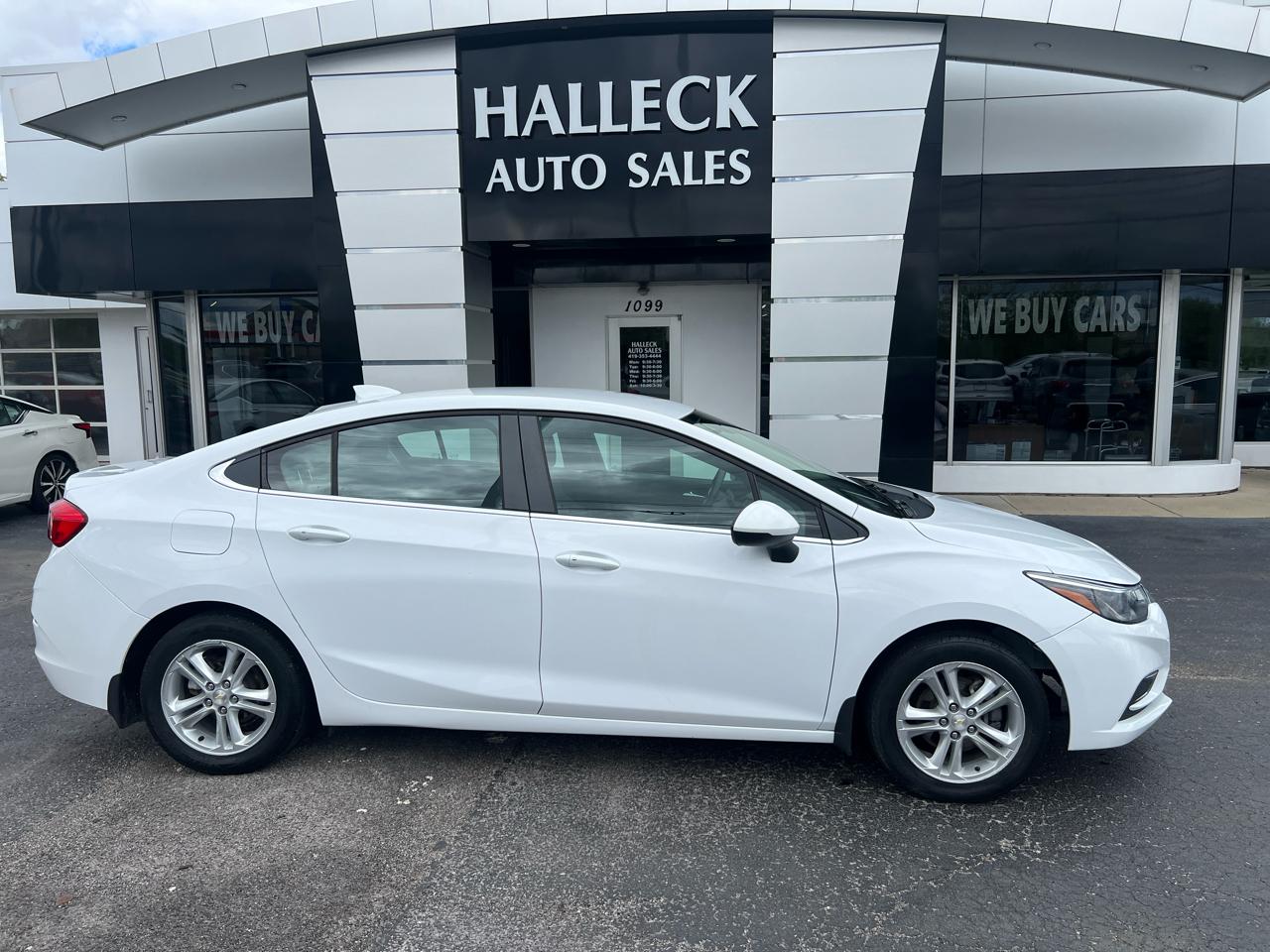 2018 Chevrolet Cruze 4dr Sdn 1.4L LT w/1SD
