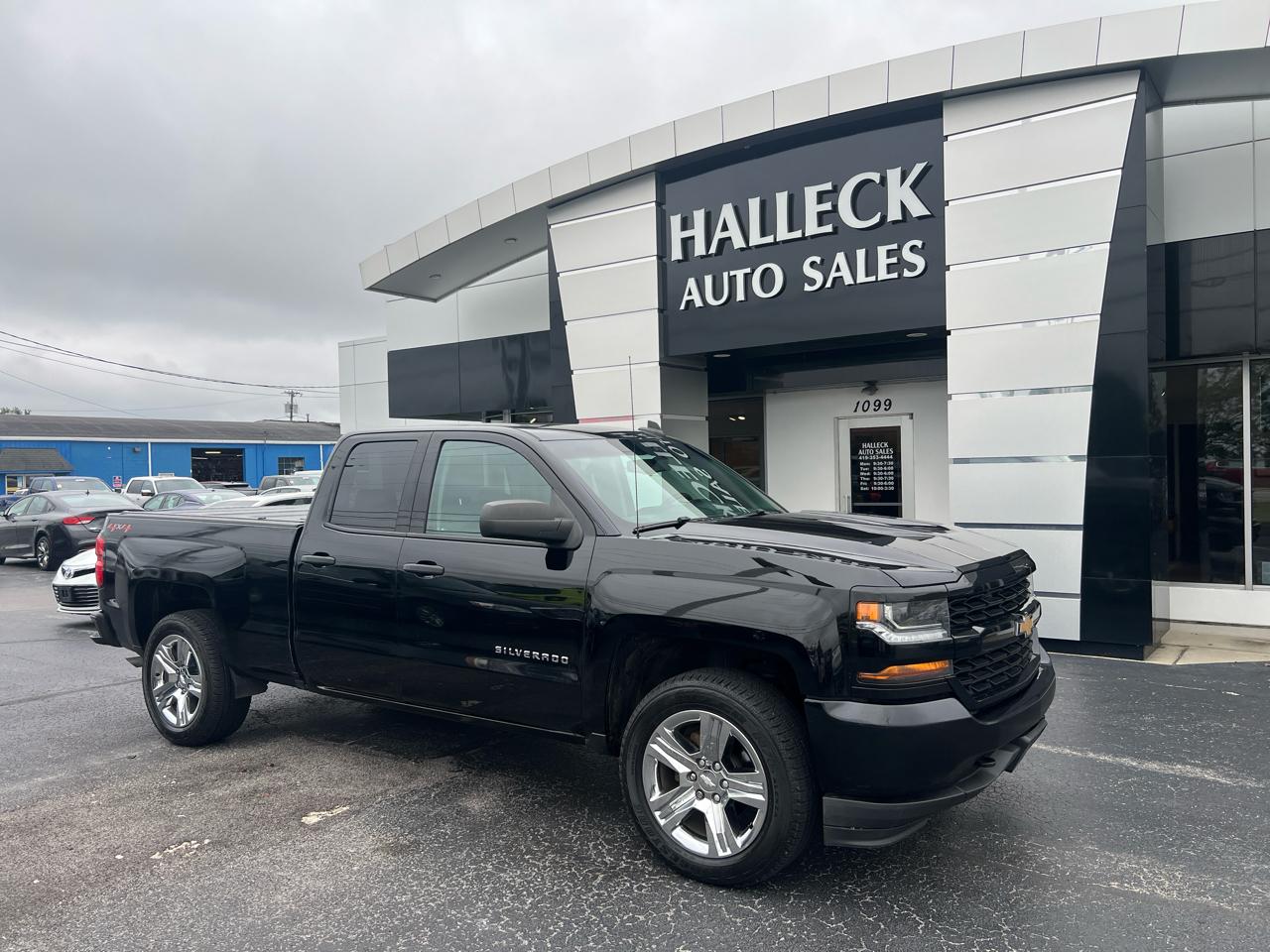 Chevrolet Silverado 1500 4WD Double Cab 143.5" Custom 2018