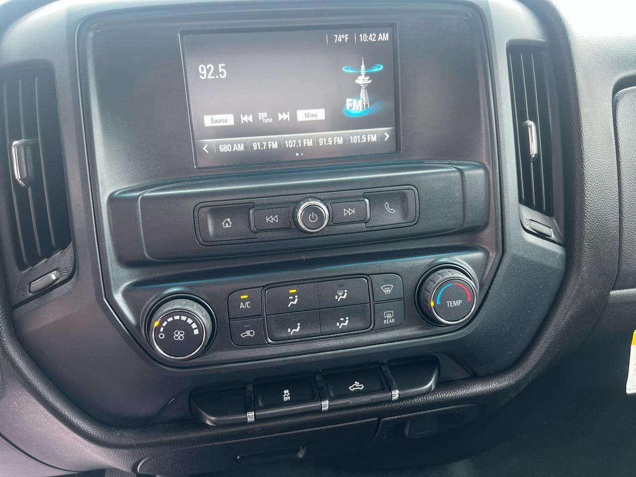 Chevrolet Silverado 1500 4WD Double Cab 143.5" Custom 2018