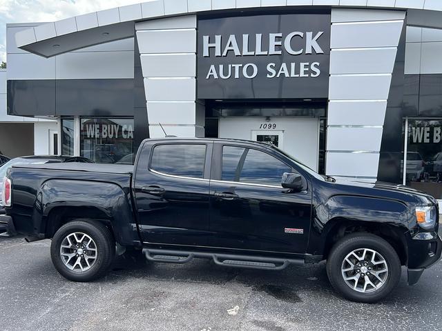 Black 2016 GMC Canyon Pickup Truck Four-Wheel Drive