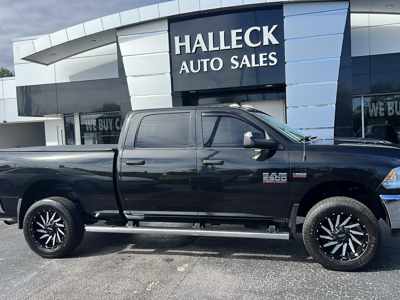 Black 2015 RAM 2500 Pickup Truck Four-Wheel Drive Automatic
