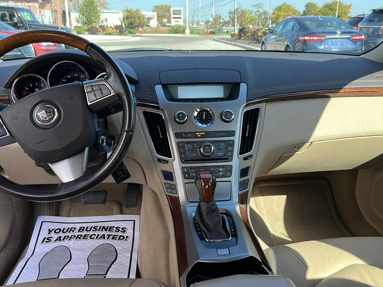 Cadillac CTS Sedan 4dr Sdn 3.0L Luxury AWD 2011