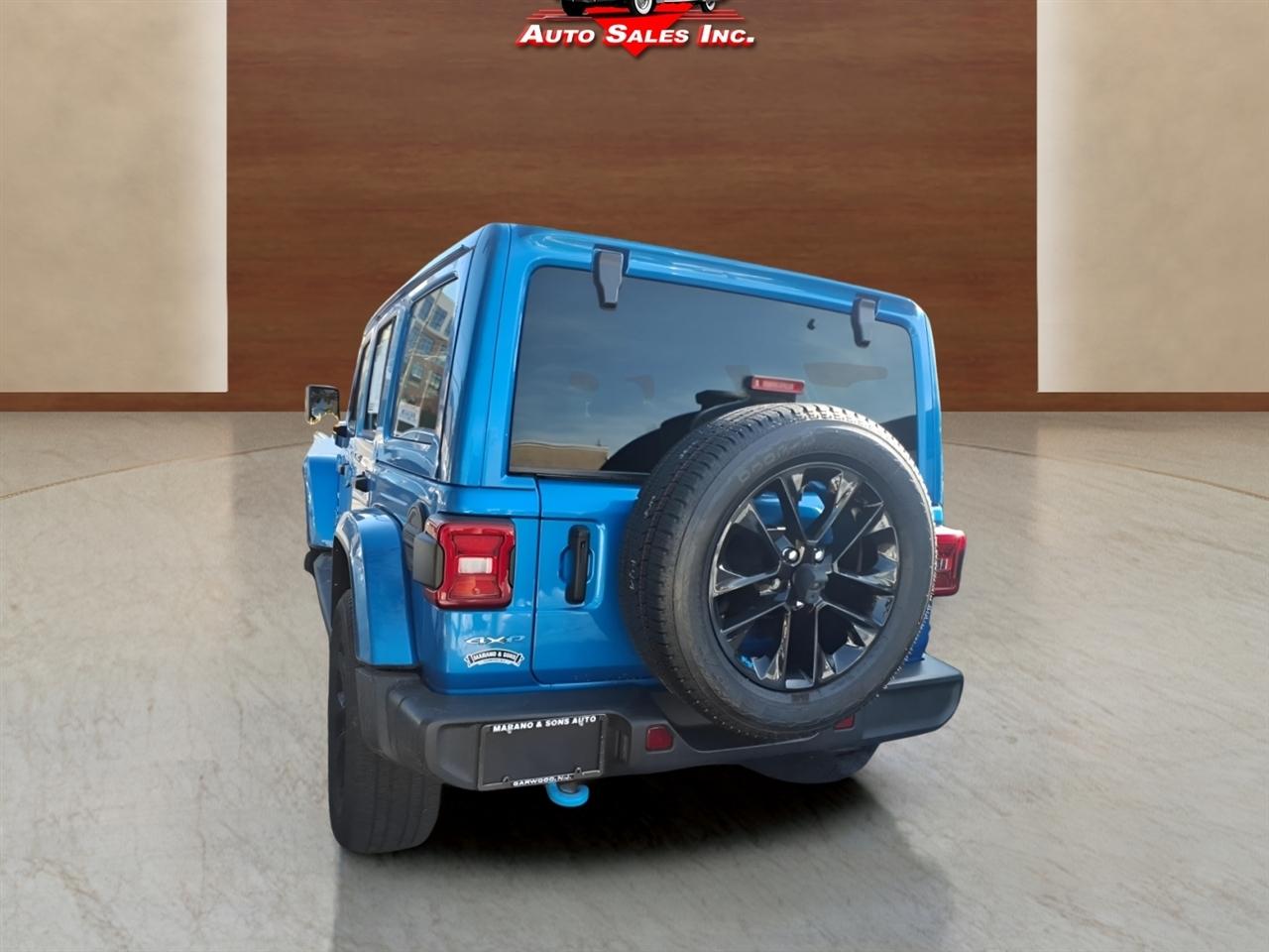 Jeep Wrangler 4xe Unlimited Sahara 4x4 2022