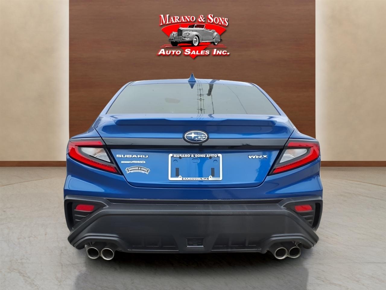 Subaru WRX Premium Manual 2023