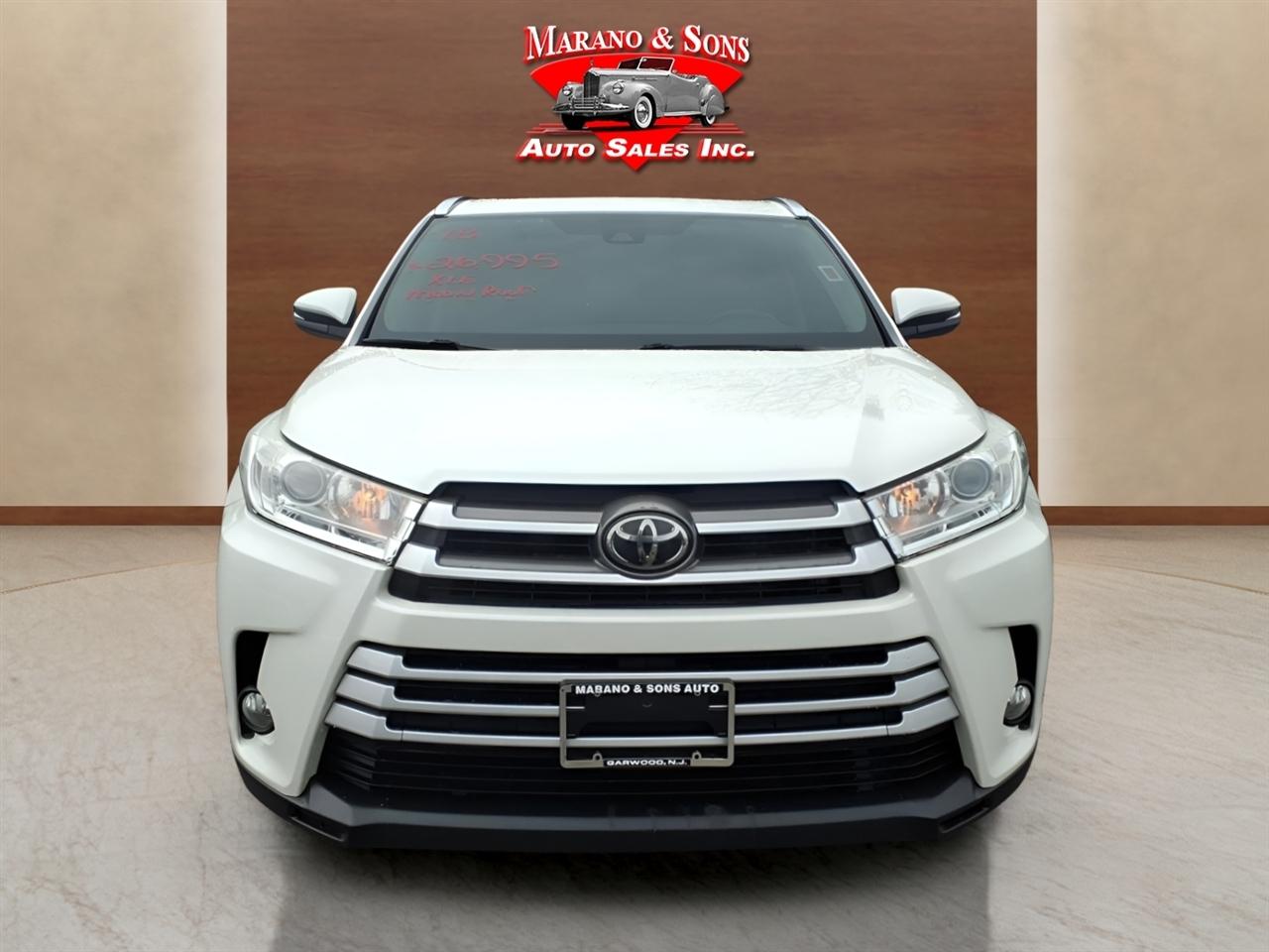 Toyota Highlander XLE V6 FWD (Natl) 2018