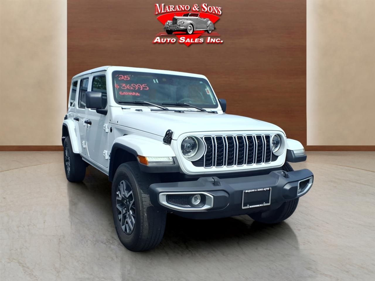 Jeep Wrangler Sahara 4 Door 4x4 2025