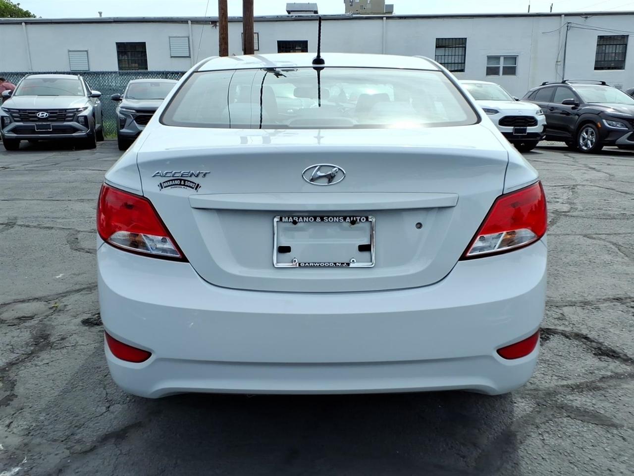 Hyundai Accent Value Edition Sedan Auto 2017