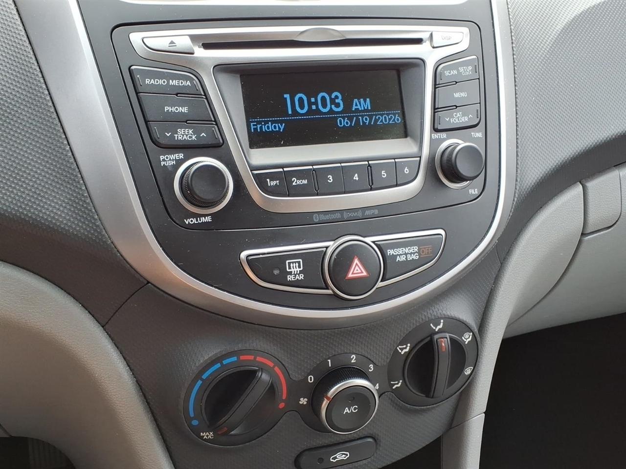 Hyundai Accent Value Edition Sedan Auto 2017