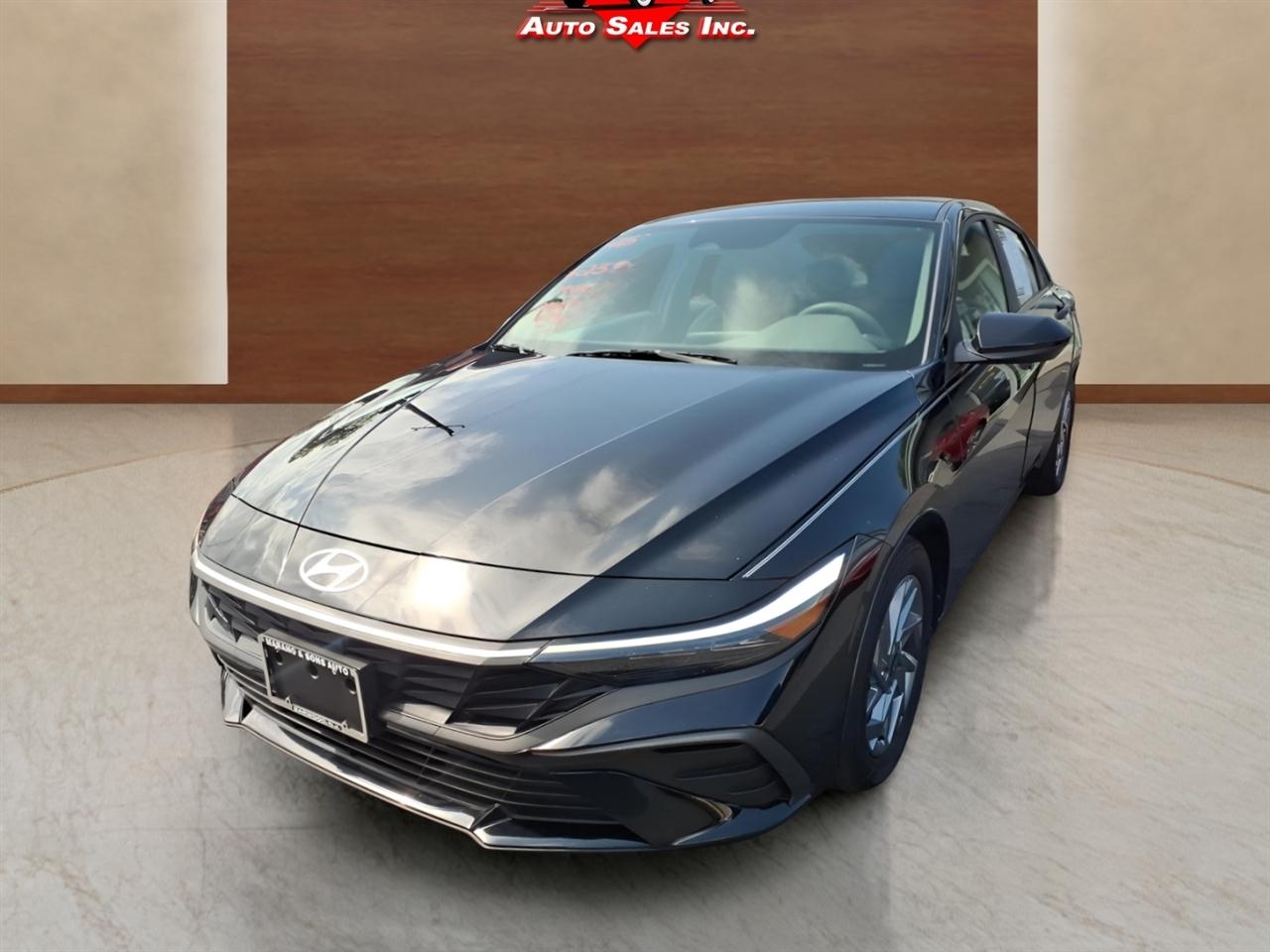 2025 Hyundai Elantra Hybrid Blue DCT