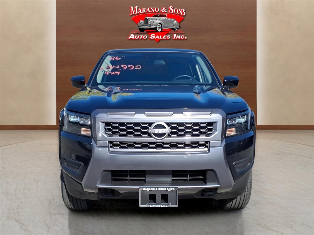 Nissan Frontier Crew Cab 4x4 SV 2026