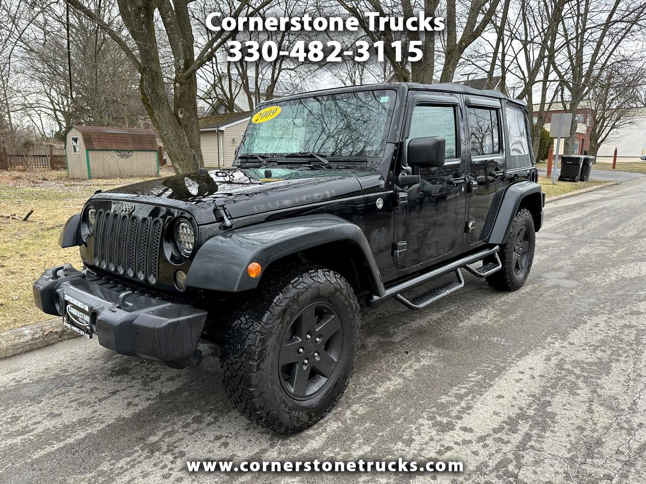 Used 2009 Jeep Wrangler Unlimited 4WD 4dr Rubicon for Sale in Columbiana OH  44408 Cornerstone Trucks