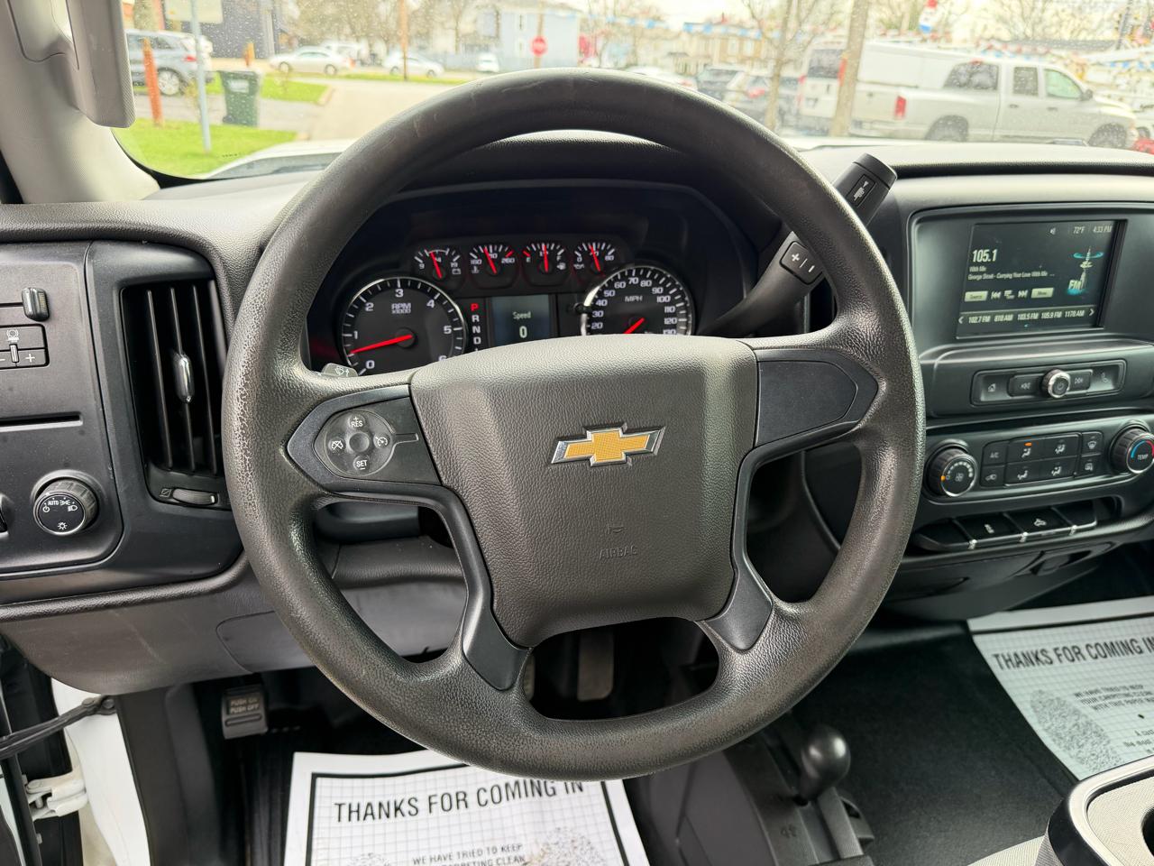 Chevrolet Silverado 3500HD 4WD Crew Cab 167" SRW Work Truck 2019