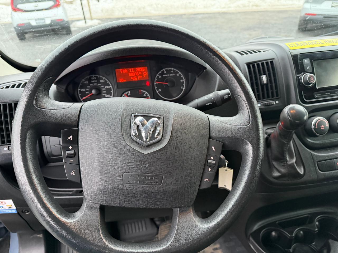 RAM ProMaster Cargo Van 3500 High Roof Ext 159" WB 2020